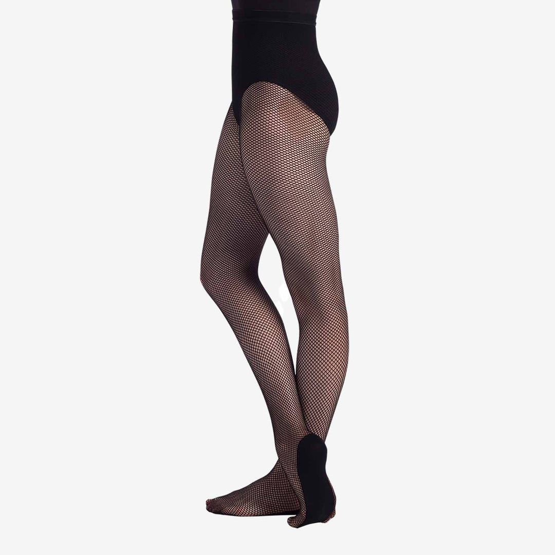 So Danca Adult Fishnet Dance Tight - TS98 - Black