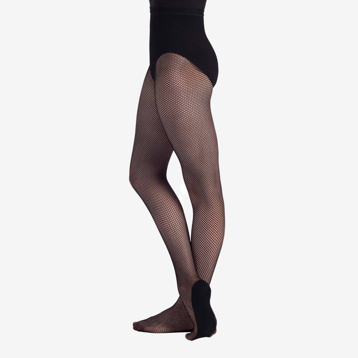 So Danca Adult Fishnet Dance Tight - TS98 - Black
