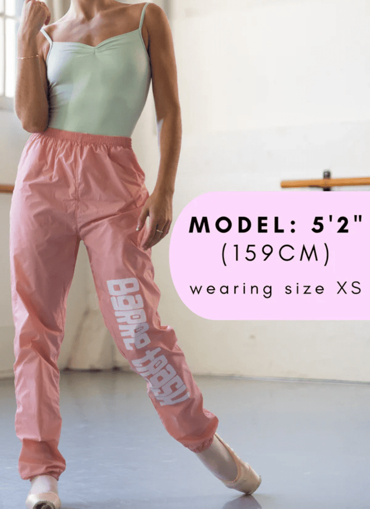 Trash Bag Pants pink