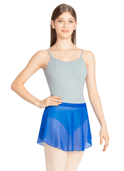 So Danca SL216 Wave Pull On Skirt - Celestine Blue