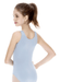 So Danca SL09 Microfiber Tank Leotard - Light Blue - Back