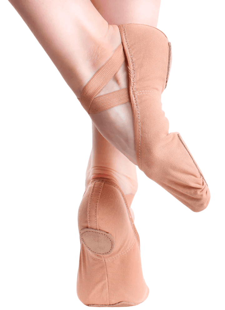 So Danca SD16 SKINTONE Bliss Canvas Split Sole Ballet Shoe -  Adult