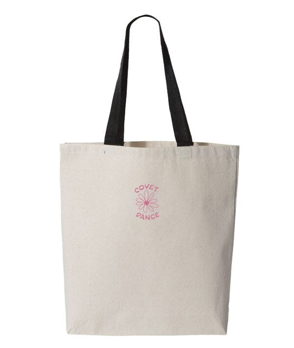Wildflowers Natural Tote Bag Back