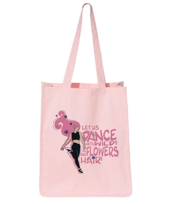 Wildflowers Pink Tote Bag