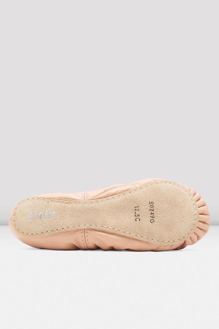 Childrens Giselle Leather Ballet Shoes - BLOCH Dance US