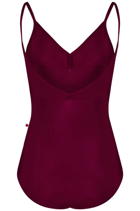 Yumiko Daria Classic Camisole Leotard burgundy back