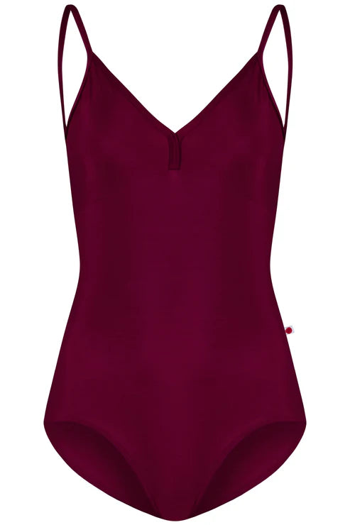 Yumiko Daria Classic Camisole Leotard burgundy front