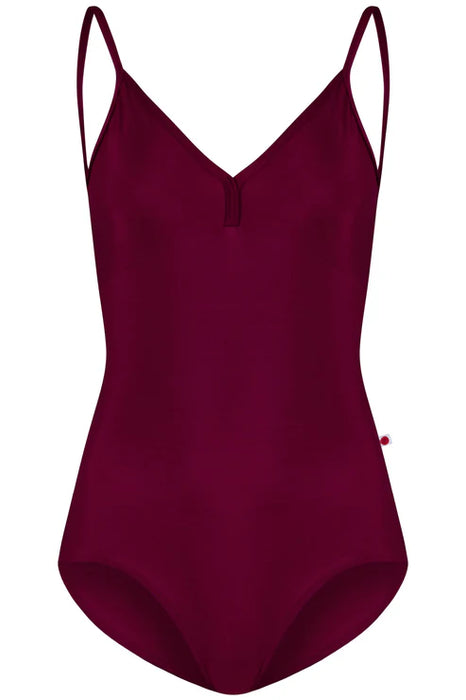 Yumiko Daria Classic Camisole Leotard burgundy front