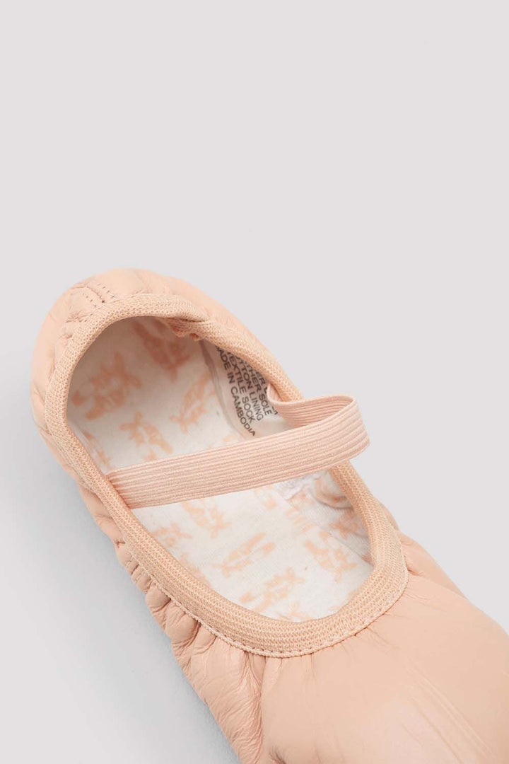 Childrens Giselle Leather Ballet Shoes - BLOCH Dance US