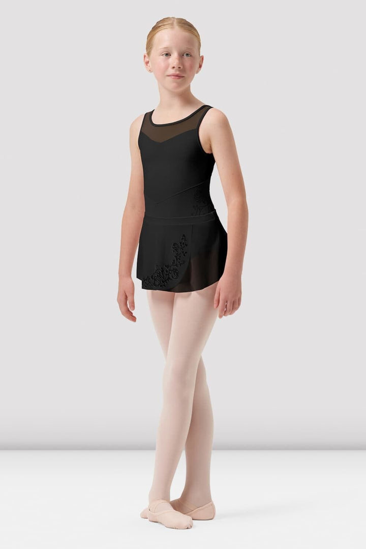 Bloch CR0501 Sage Mesh Wrap Skirt