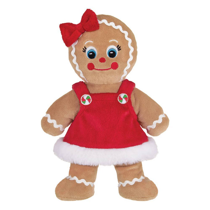 Holly Ginger Gingerbread Girl Christmas Plush