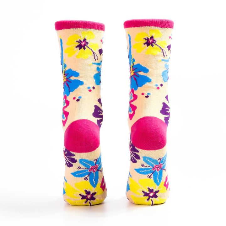 Multicolor Flower Sock with Dancers: Kids