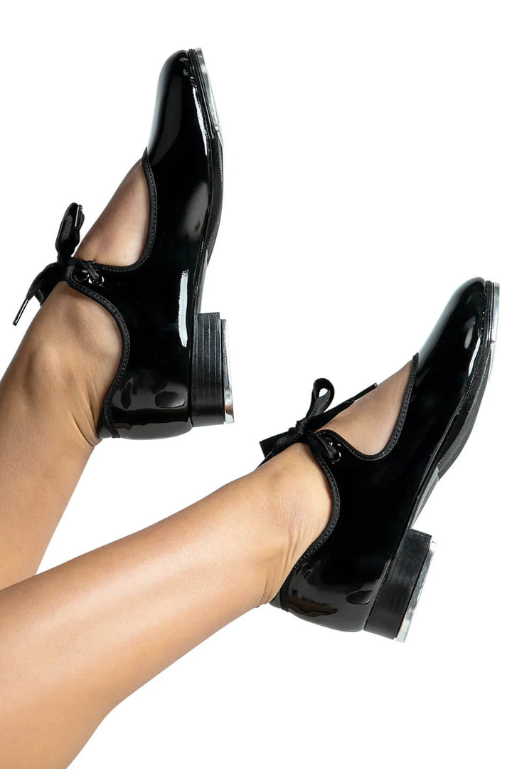 Capezio Adult Shuffle Patent Tap Shoe -COMBINED