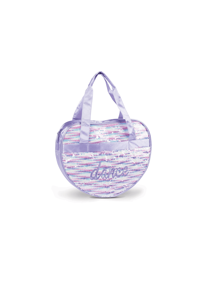 Danznmotion Sequin Heart Tote Bag