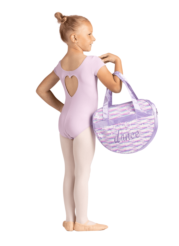 Danznmotion Sequin Heart Tote Bag
