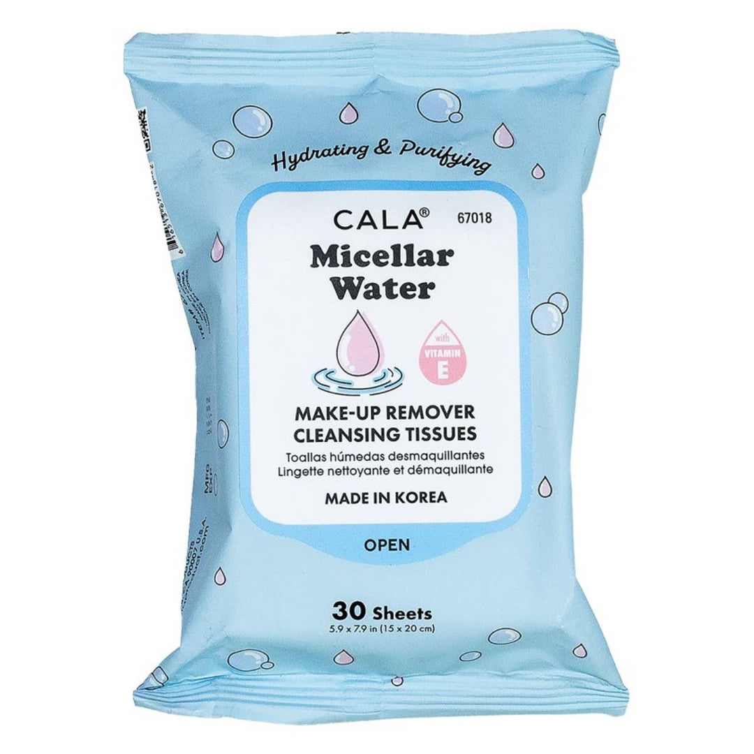 Cala Makeup Remover Wipes Tissue Cleanser: Collagen
