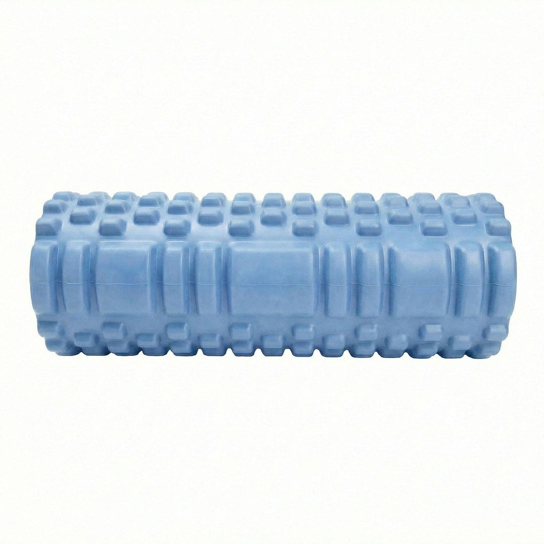 2-PC Textured Foam Roller for Deep Tissue Muscle Recovery and Mobility: Purple / One Size Fits Most