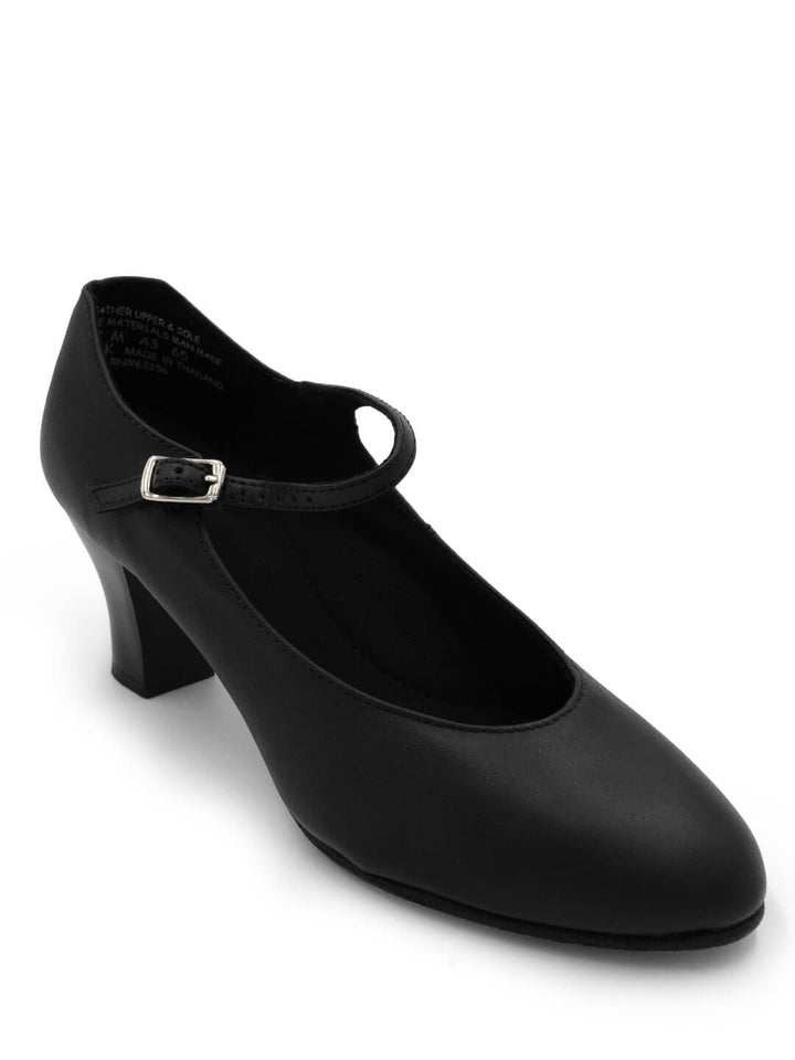 Capezio 2 Student Footlight Character Shoe Black 650