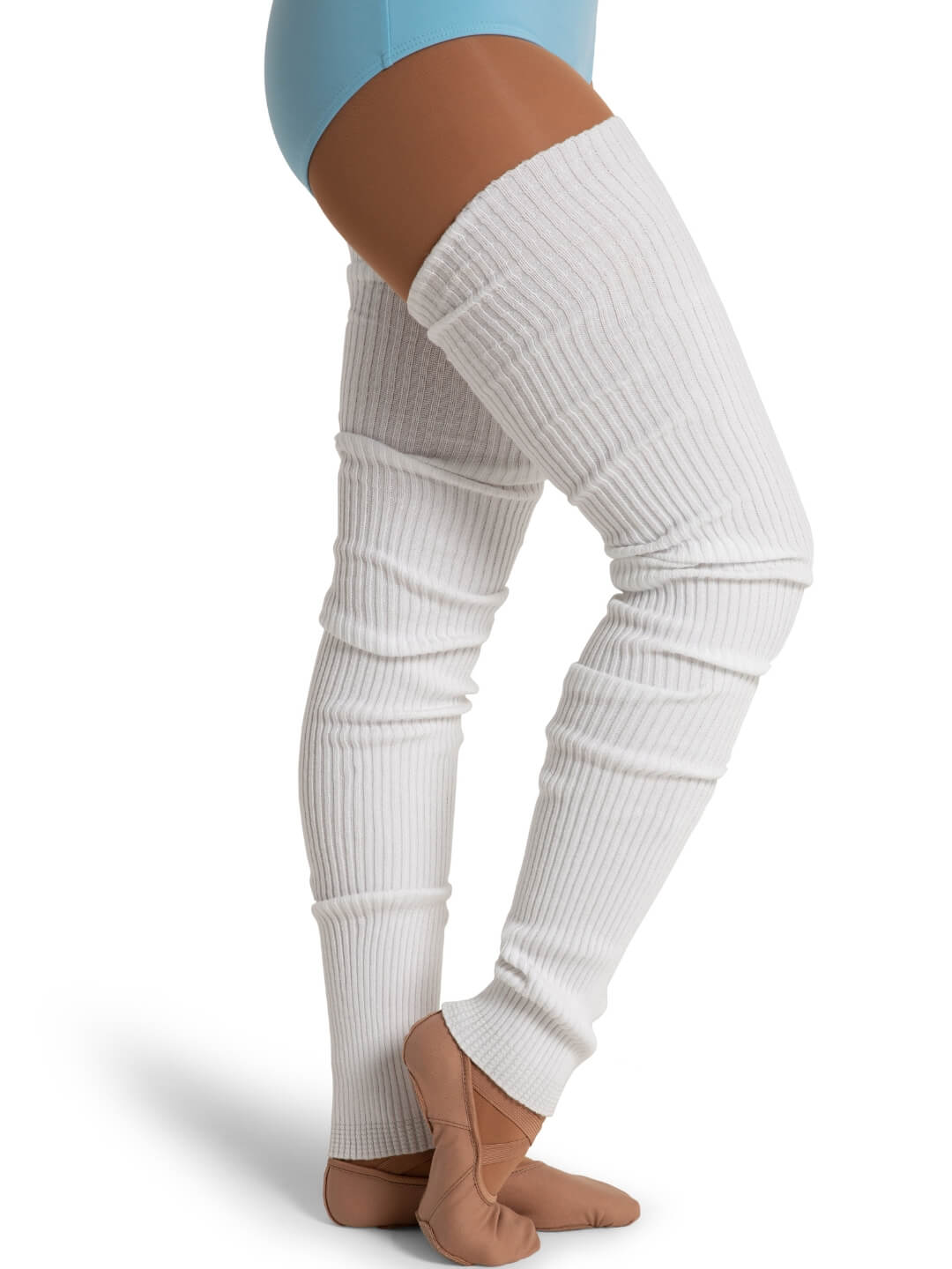Capezio 36 Legwarmer White CK10953W