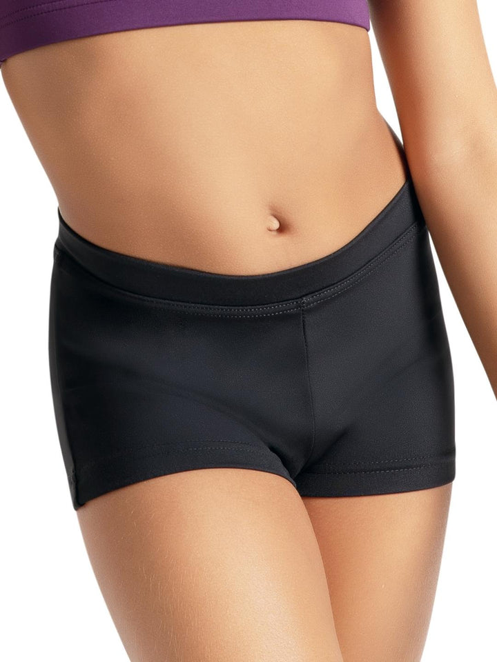 Capezio Boys Cut Low Rise Short Girls Black TB113C