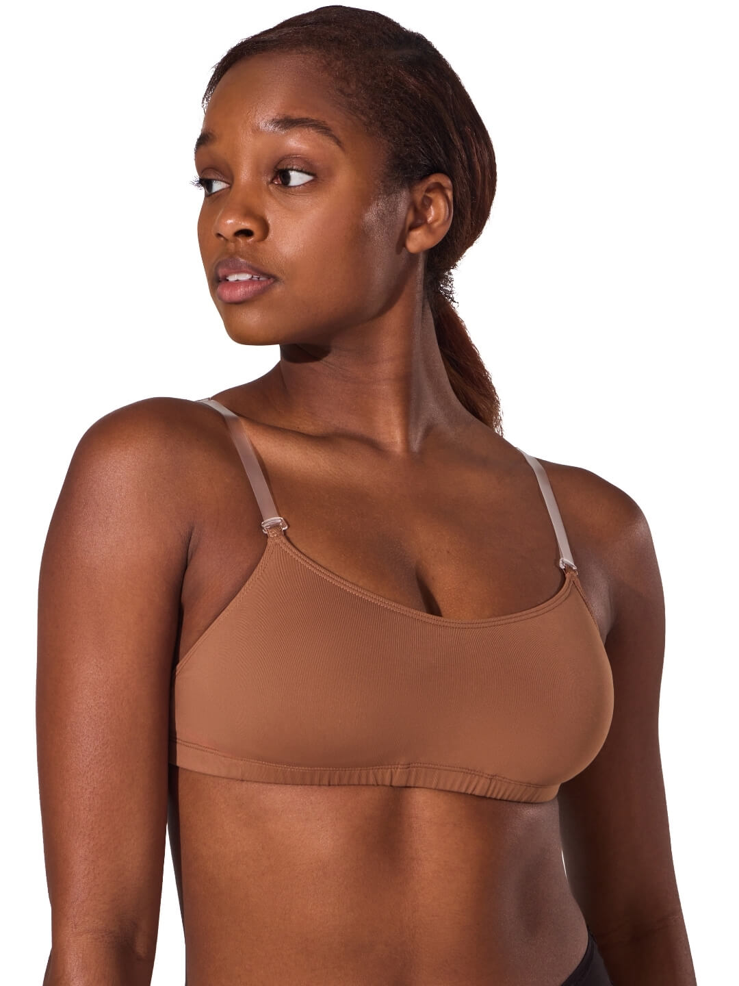 Capezio Camisole Bra W Bratek Mocha 3564