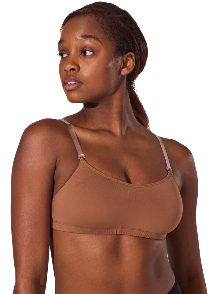 Capezio Camisole Bra W Bratek Mocha 3564