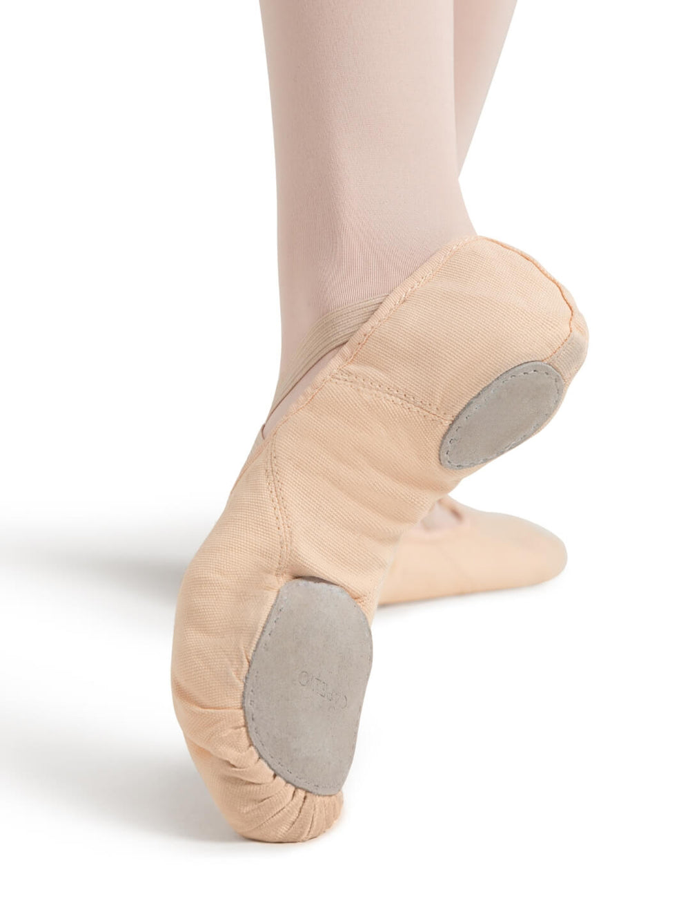 Capezio Canvas Juliet Ballet Shoe Child Light Ballet Pink 2028C