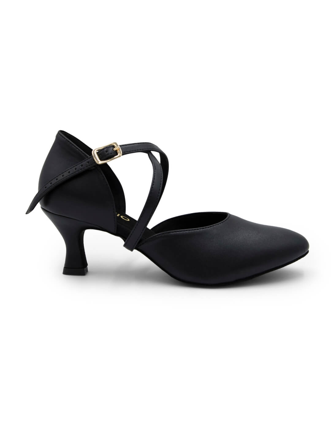 Celia Soft Faux Leather Ballroom Shoe with 2" Heel