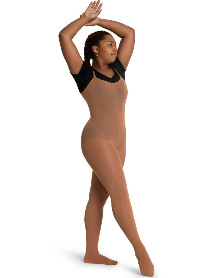 Capezio Convertible Body Tight Dark Suntan 1811W