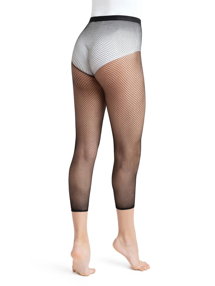Capezio Crop Studio Fishnet Tight Black 3409W