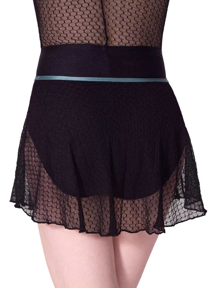 Capezio Enchanted Contrast Endear Skirt Black F12615W