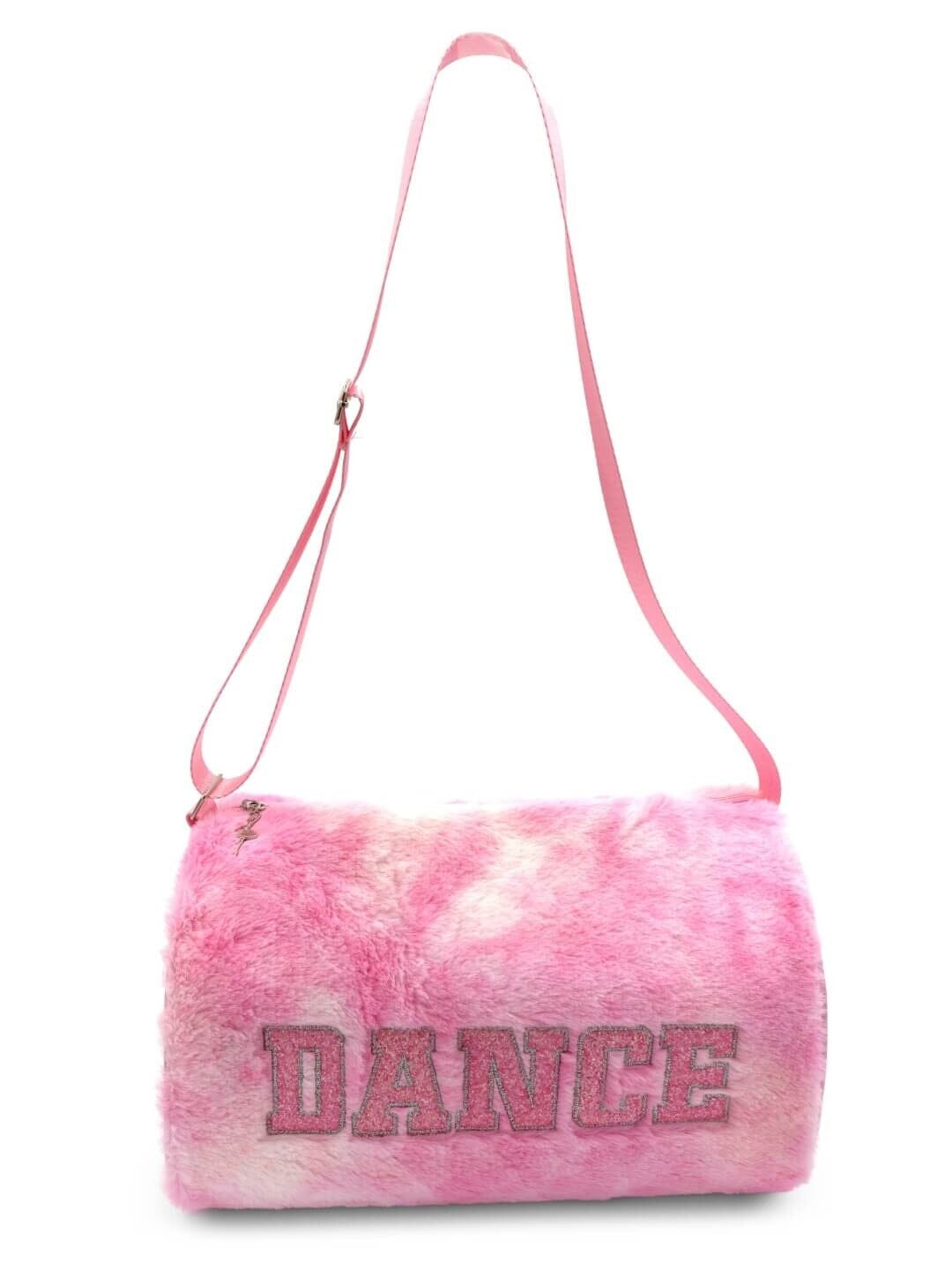 capezio_faux_fur_dance_duffle_