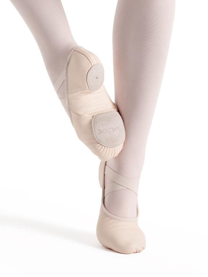 Capezio Hanami Leather Ballet Shoe Child Light Pink 2038C