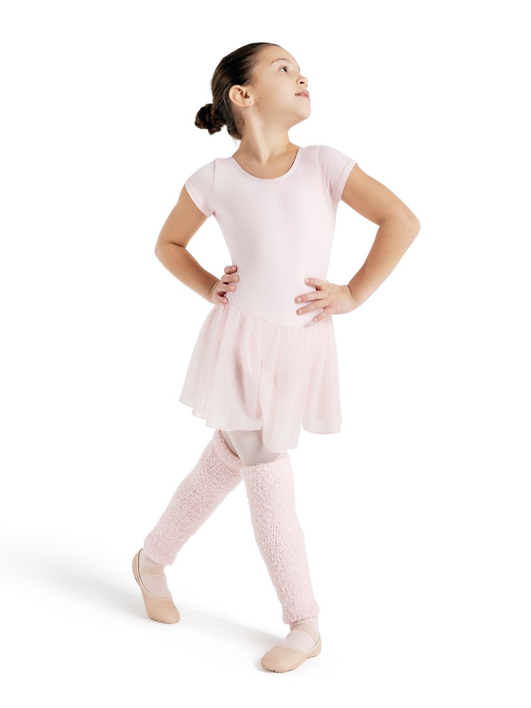Capezio Harmonie 12" Pamper Legwarmer Child Pink CK10980C