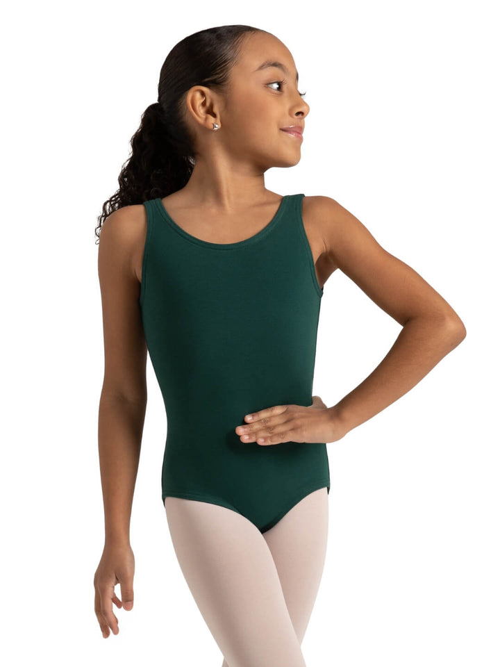 Capezio High-Neck Tank Leotard - Girls