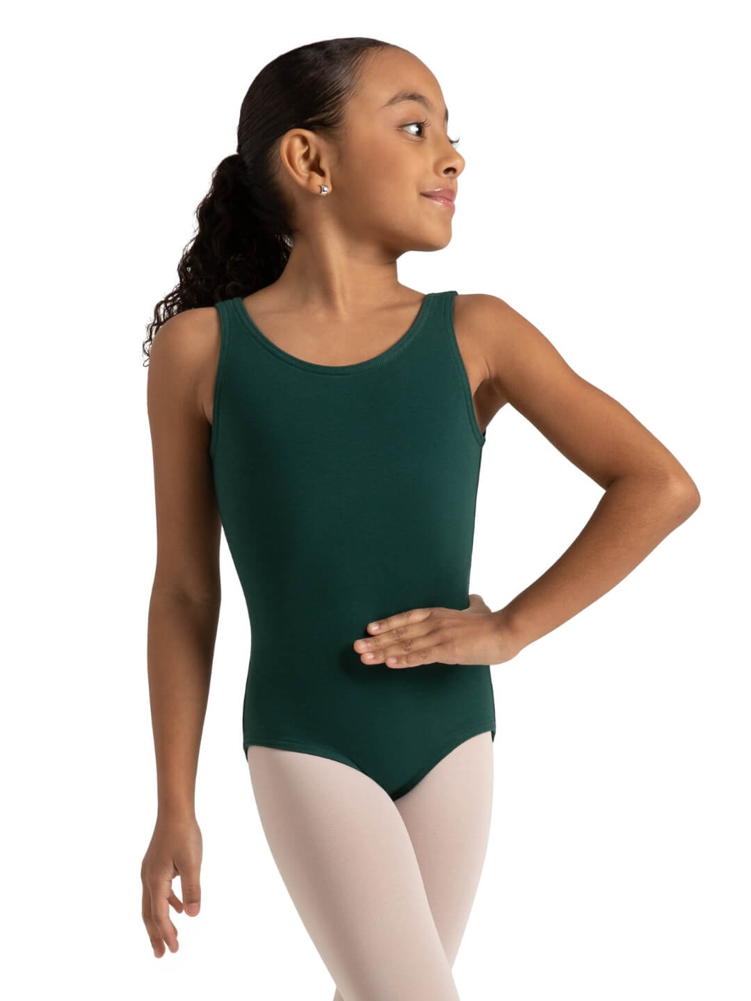 Capezio High-Neck Tank Leotard - Girls