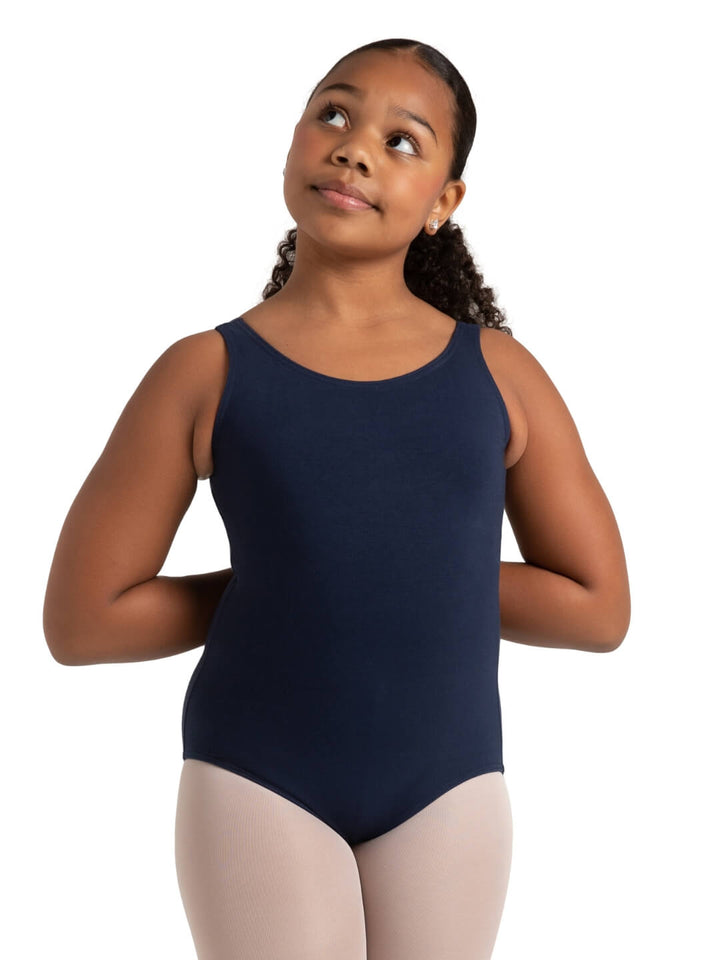Capezio High-Neck Tank Leotard - Girls