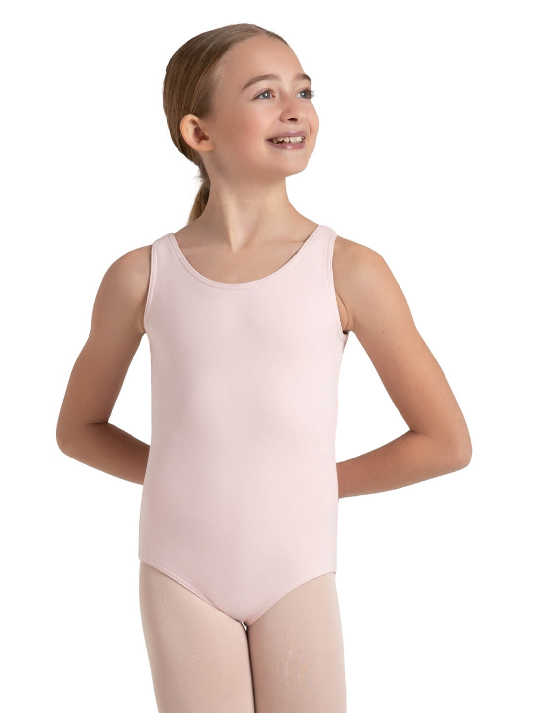 Capezio High-Neck Tank Leotard - Girls