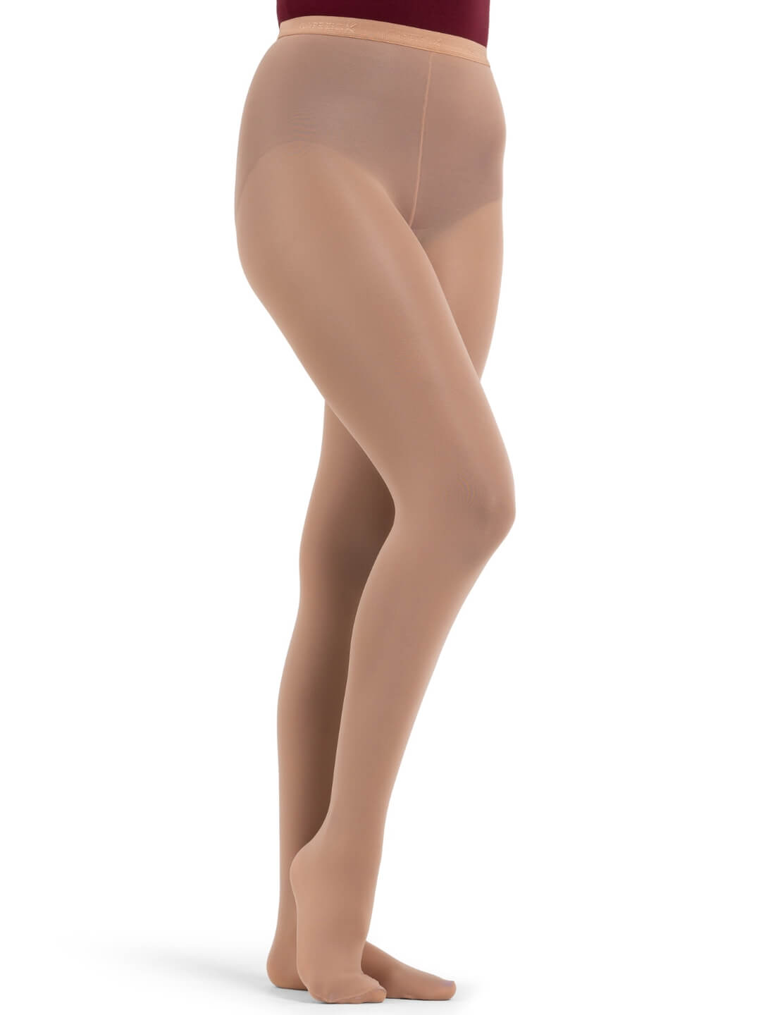 Capezio Hold & Stretch Footed Tight Light Suntan N14