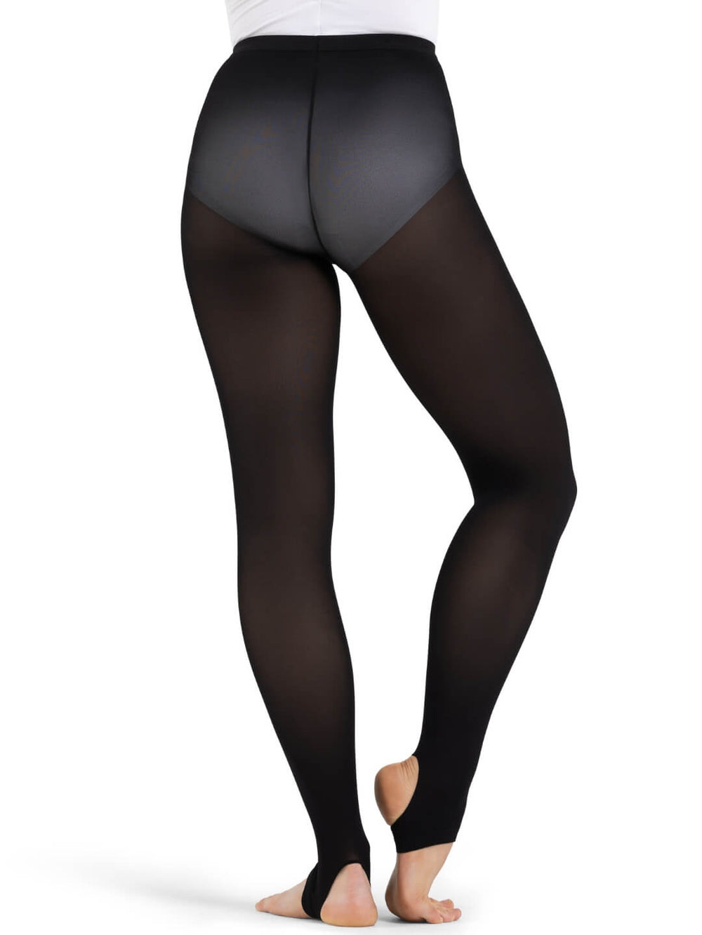 Capezio Hold & Stretch Stirrup Tight Black N145