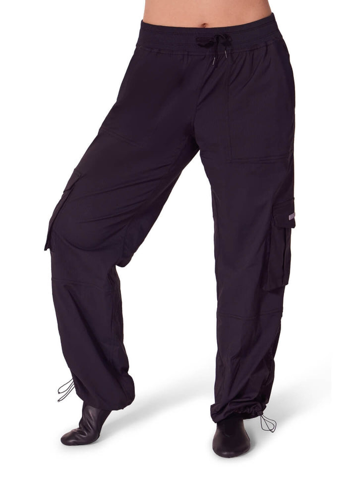 Capezio Jet Setter Dance Dynamics Studio Joggers Black F12555W