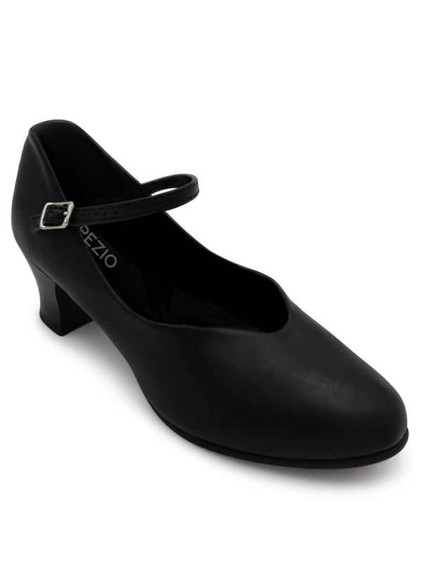 Capezio Jr Footlight Character Shoe Black 550