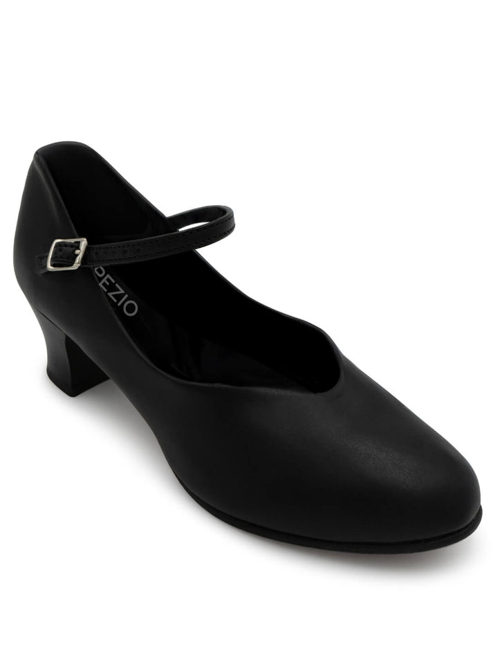 Capezio Jr Footlight Character Shoe Black 550