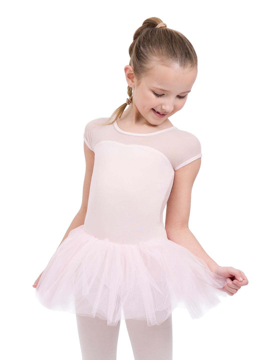 Capezio Keyhole Back Tutu Dress - Girls Pink 11394C