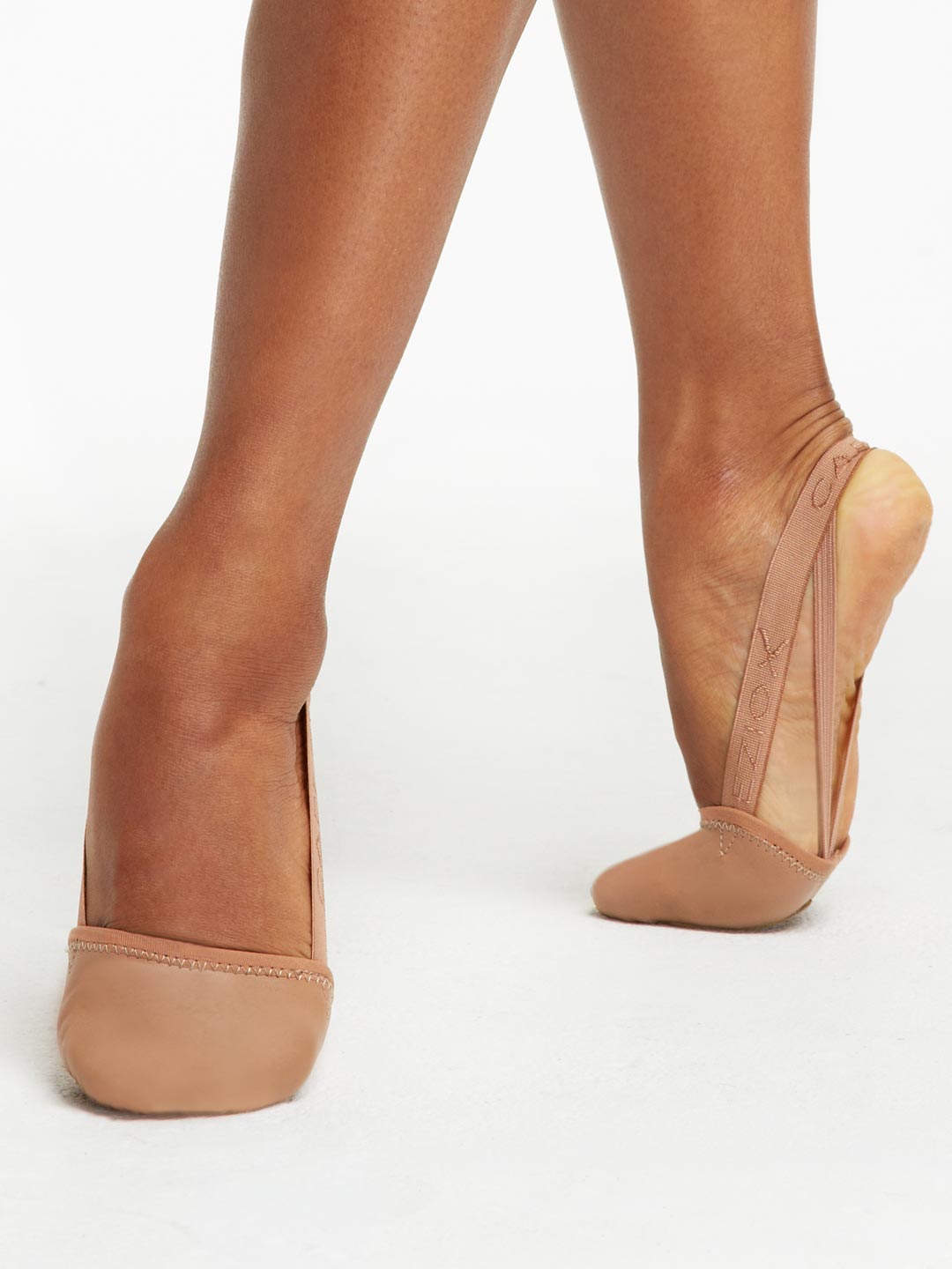 Capezio Leather Pirouette Ii Dark Suntan H062 f
