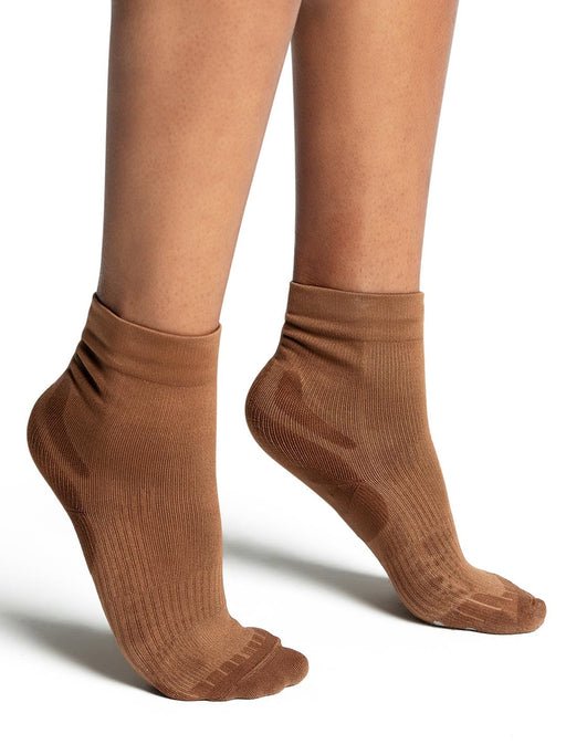 Womens Skin Tone Ankle Dance Socks - Accessories, Natalie Dancewear NSOCK
