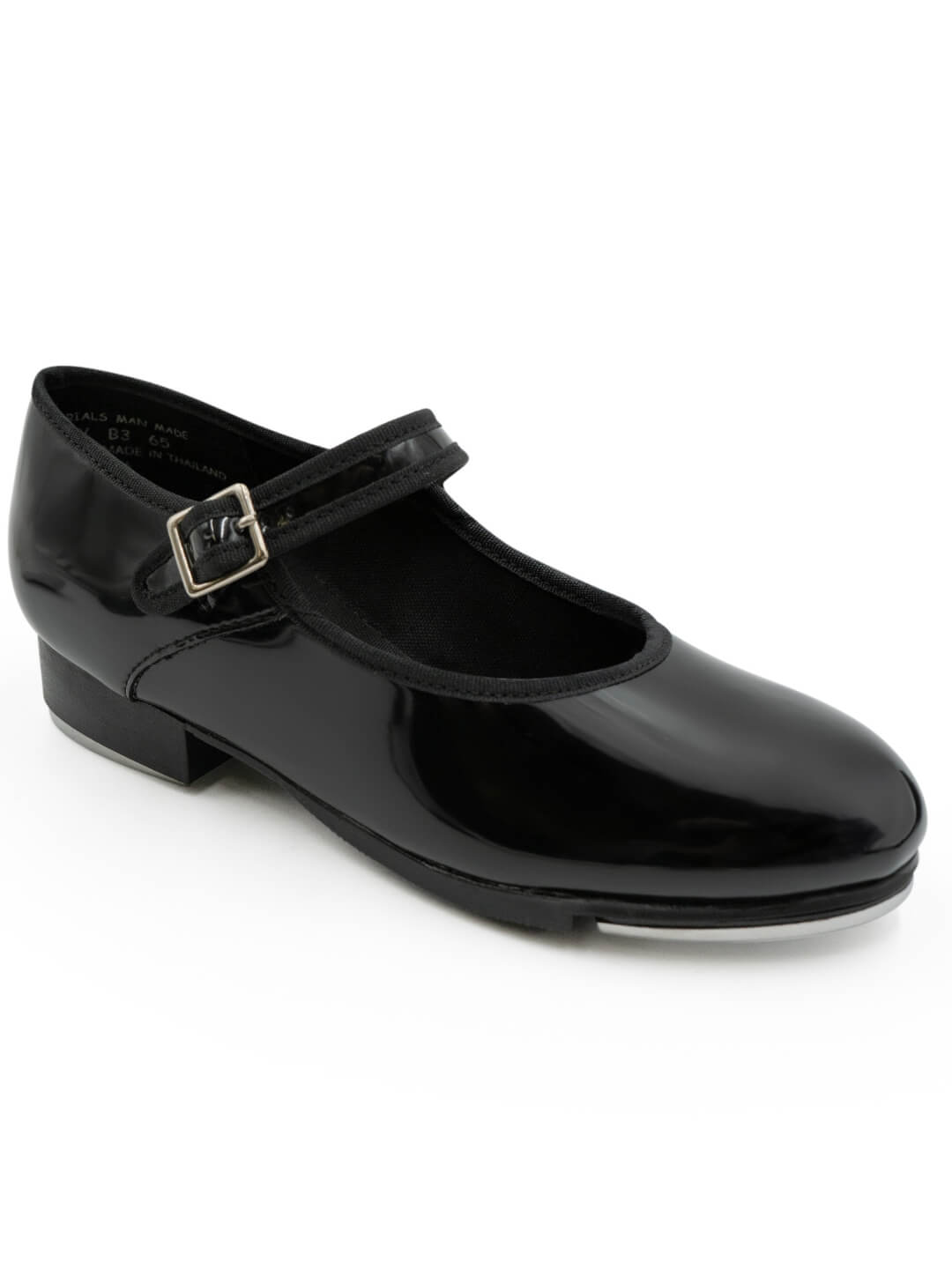 Capezio Mary Jane Tap Shoe Black Patent 3800