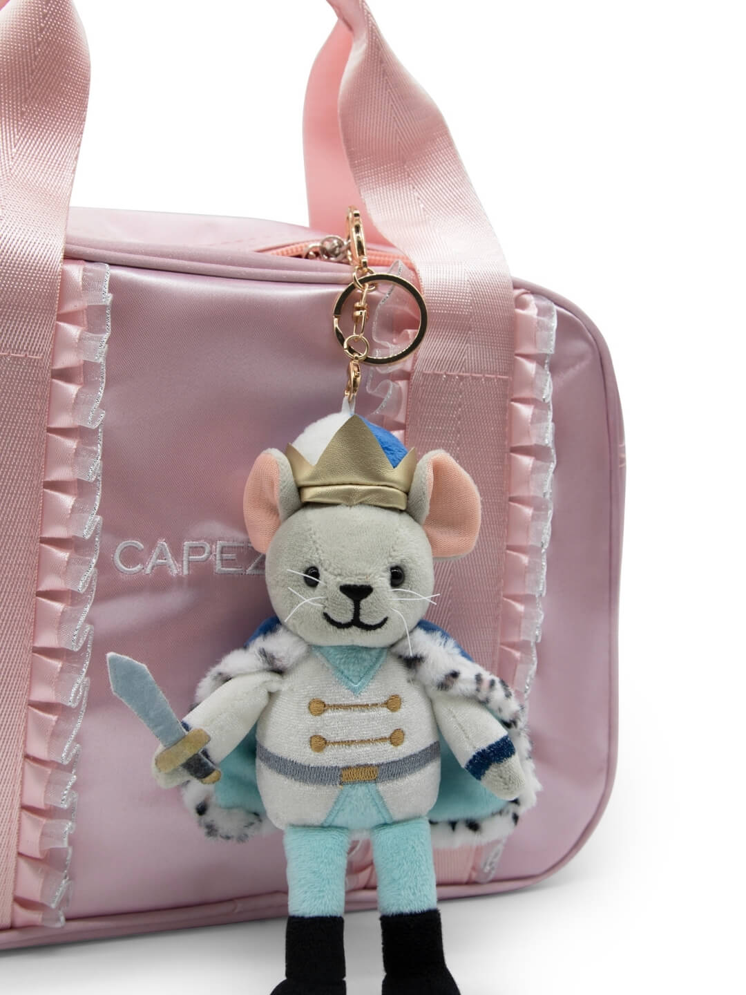 Capezio A0361 Mouse King Plush Charm Keychain