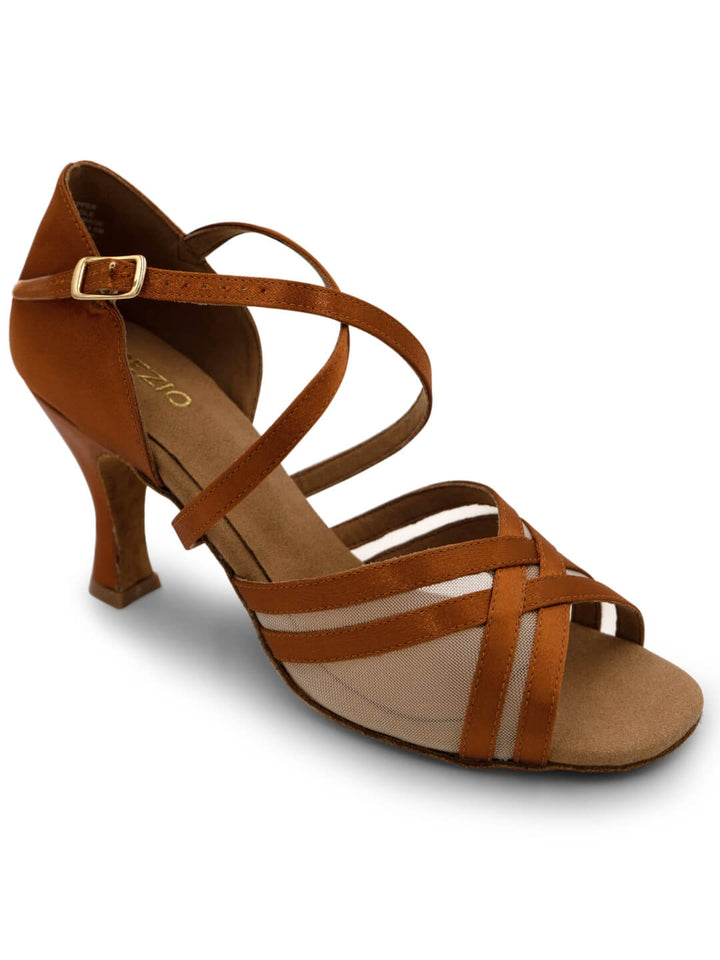 Capezio Paola 2.5" Ballroom Shoe Cinnamon BR4007W