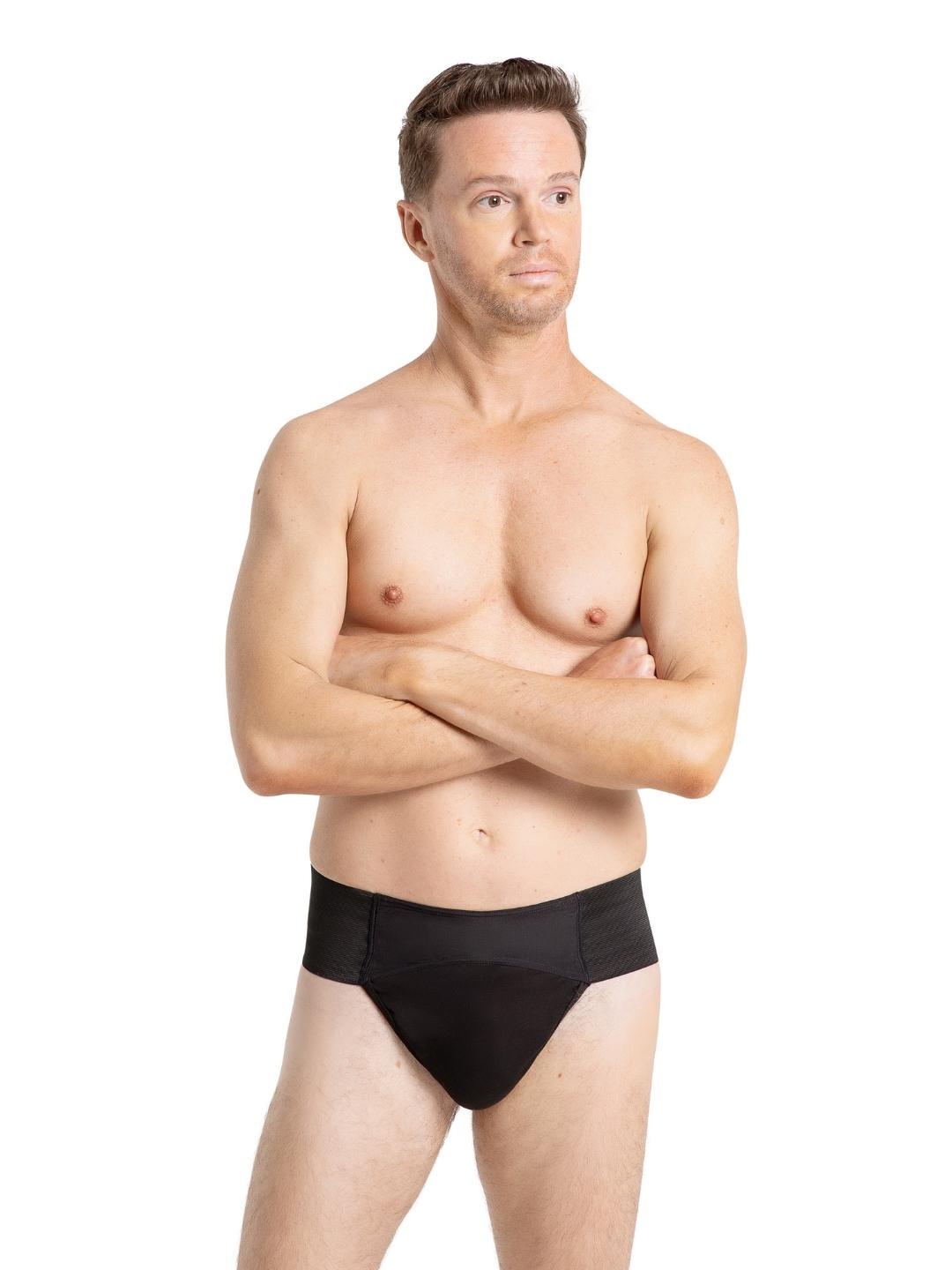 Capezio Quilted Dance Belt Black N5930